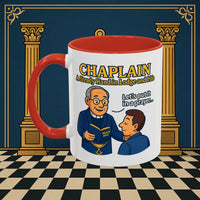 Masonic Mugs - Divine Guidance - Chaplain Printify