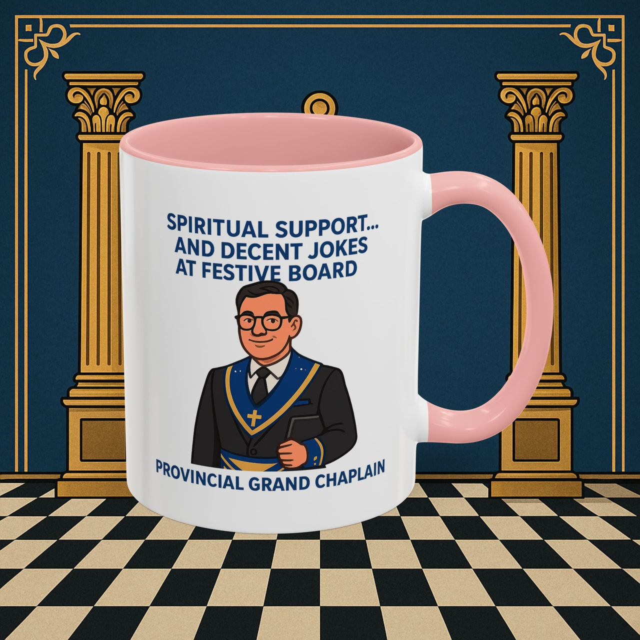 Masonic Mugs - Divine Humor - Provincial Grand Chaplain Printify