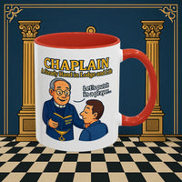 Masonic Mugs - Divine Guidance - Chaplain Printify