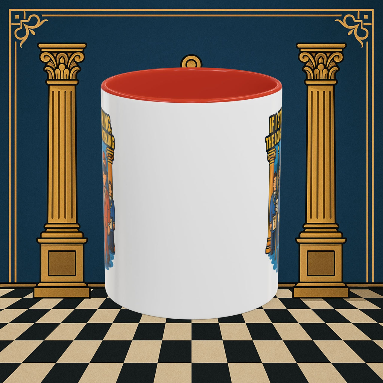 Masonic Mugs - Walking the Masonic Path - Senior Deacon Printify