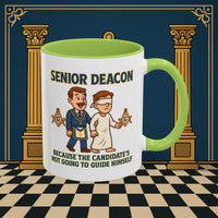 Masonic Mugs - Guiding Light - Senior Deacon Printify