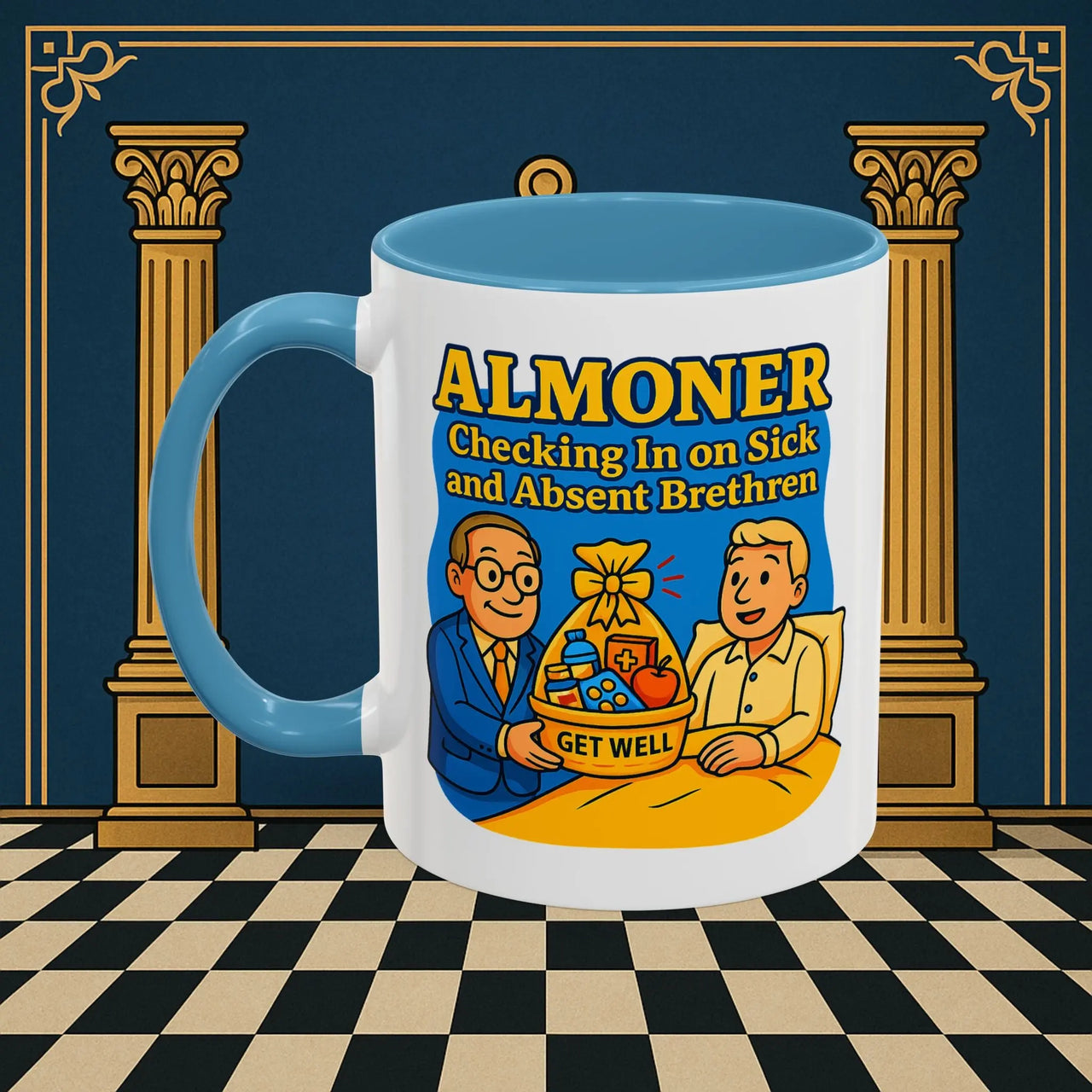 Masonic Mugs - Caring Compassion - Almoner Printify