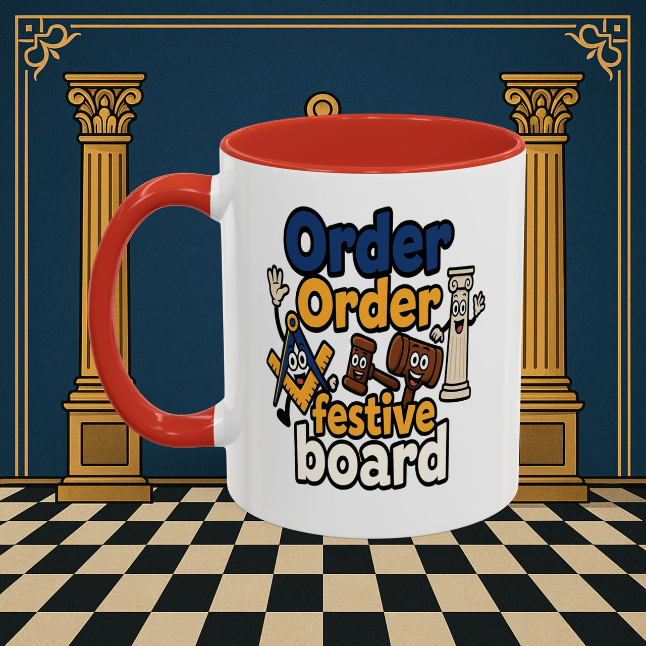 Masonic Mugs - Order Festive Board Printify