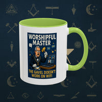 Masonic Mugs - Virtual Vertigo - Worshipful Master Printify