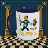 Masonic Mugs - The Lodge's Walking Satnav - Senior Deacon Printify