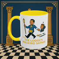 Masonic Mugs - The Lodge's Walking Satnav - Senior Deacon Printify