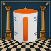 Masonic Mugs Ready to Go – Favourite Type of Music (Accent Coloured 11oz Mug) Printify