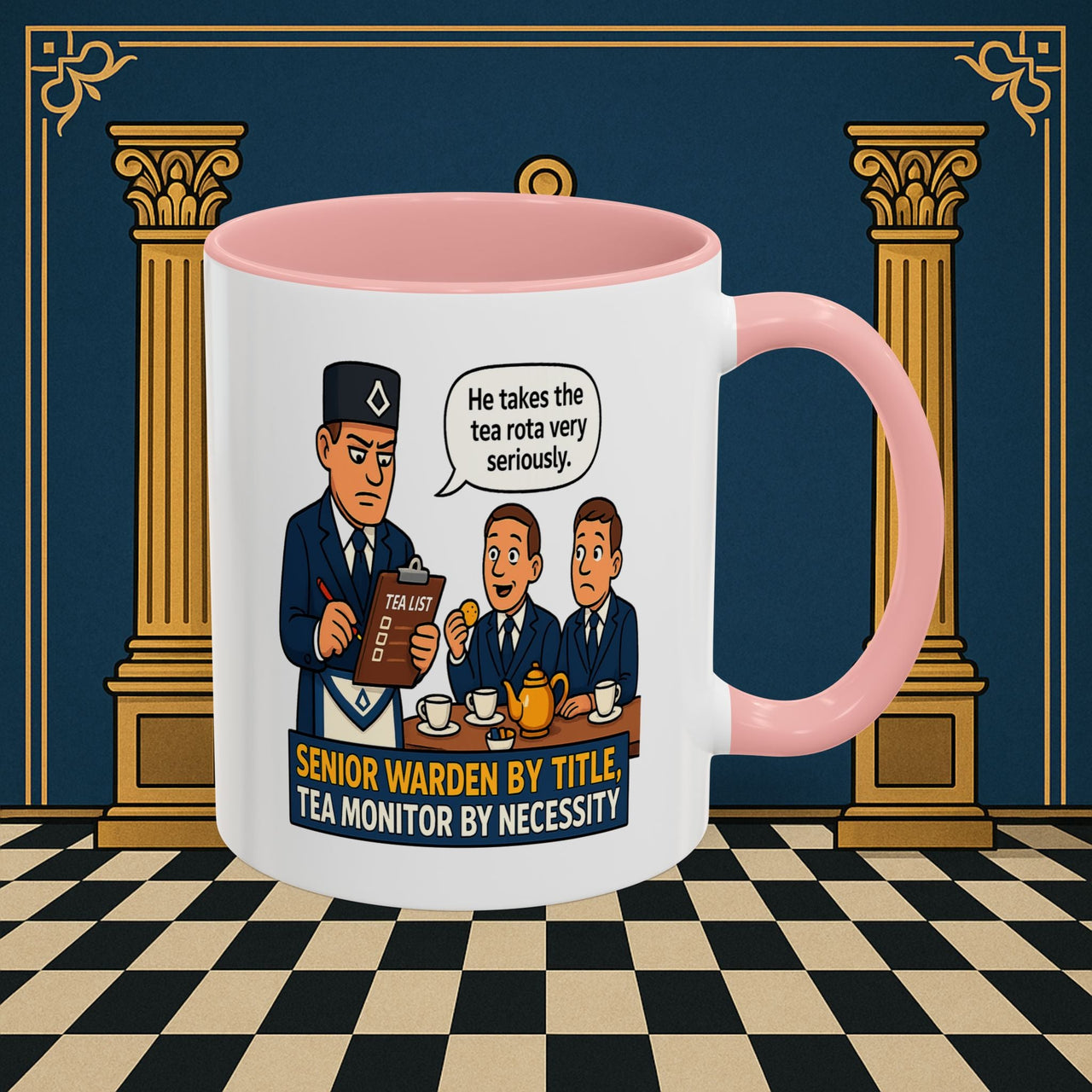 Masonic Mugs - Tea Rota Titans - Senior Warden Printify