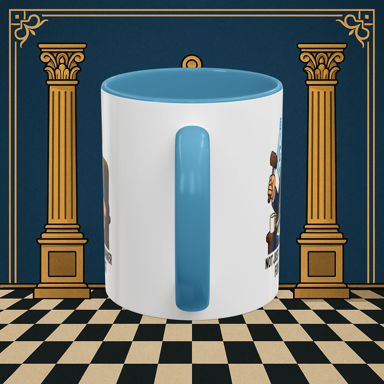 Masonic Mugs - Masonic Majesty - Senior Warden Printify
