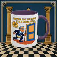 Masonic Mugs - Masonic Anticipation: Lodge Ninja in Waiting, Junior Deacon Printify