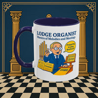 Masonic Mugs - Maestro of Melodies - Organist Printify