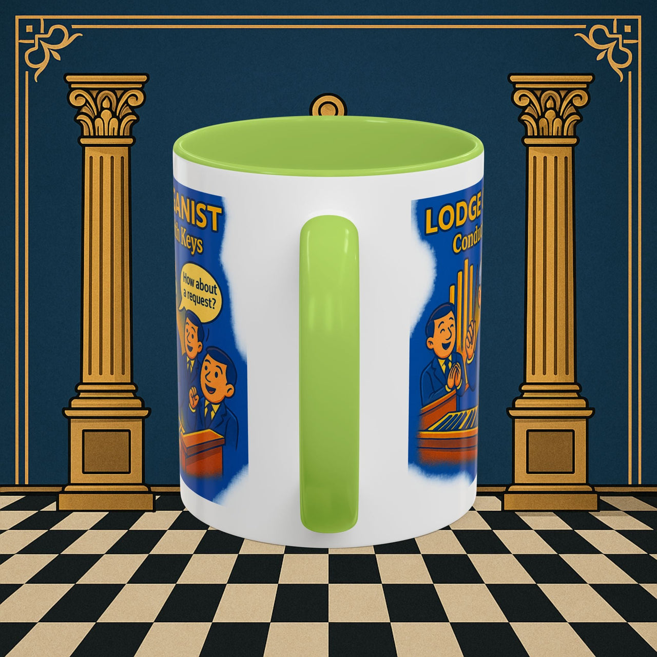 Masonic Mugs - Masonic Melodies - Organist Printify