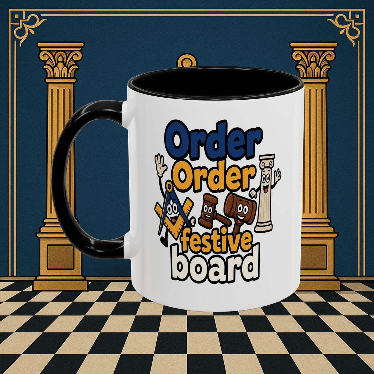 Masonic Mugs - Order Festive Board Printify
