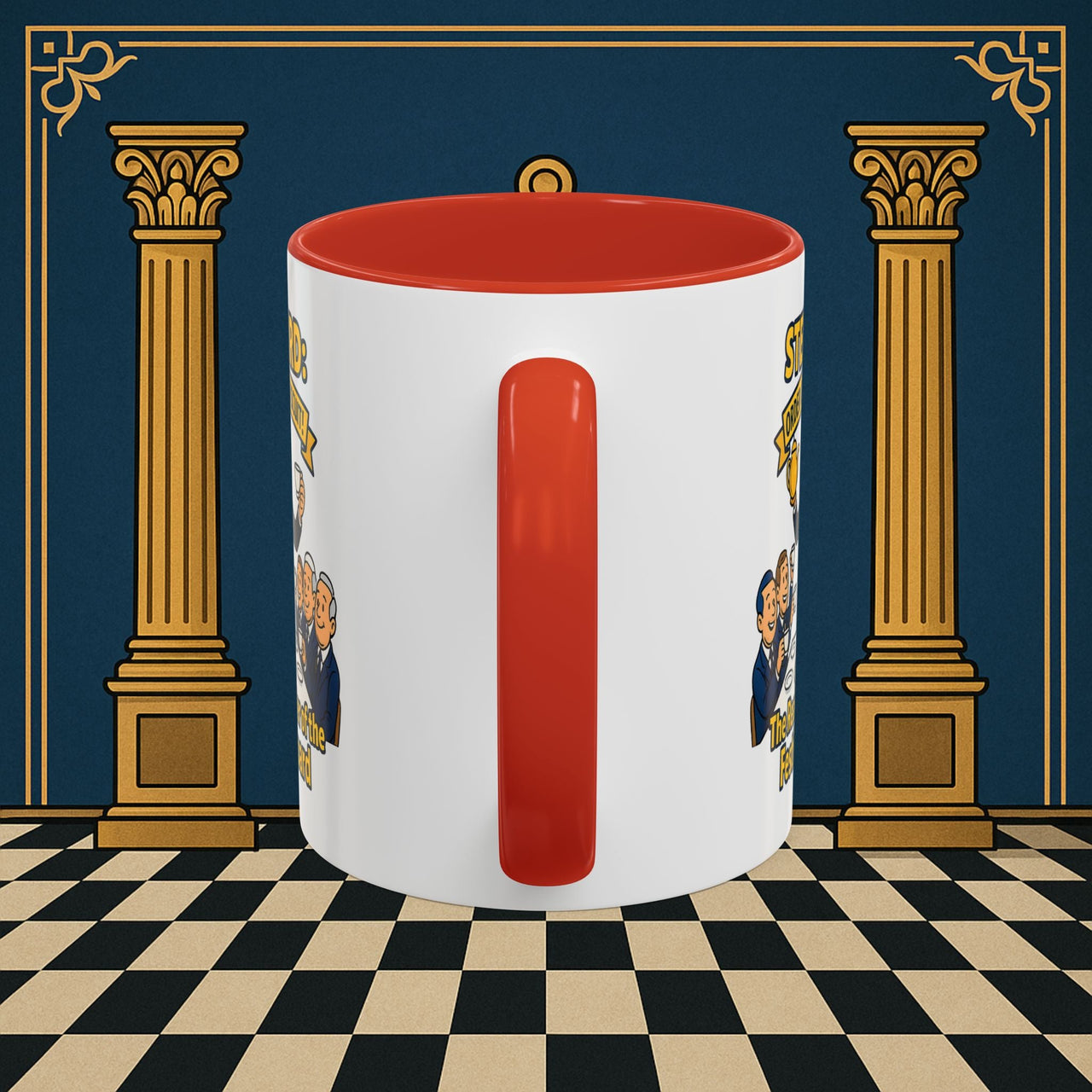 Masonic Mugs - Masonic Tea Party - Steward Printify