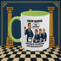 Masonic Mugs - Lodge Leadership - Senior Warden Printify