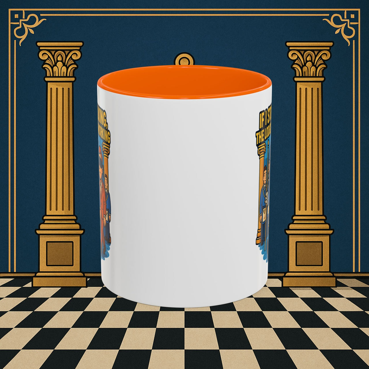 Masonic Mugs - Walking the Masonic Path - Senior Deacon Printify