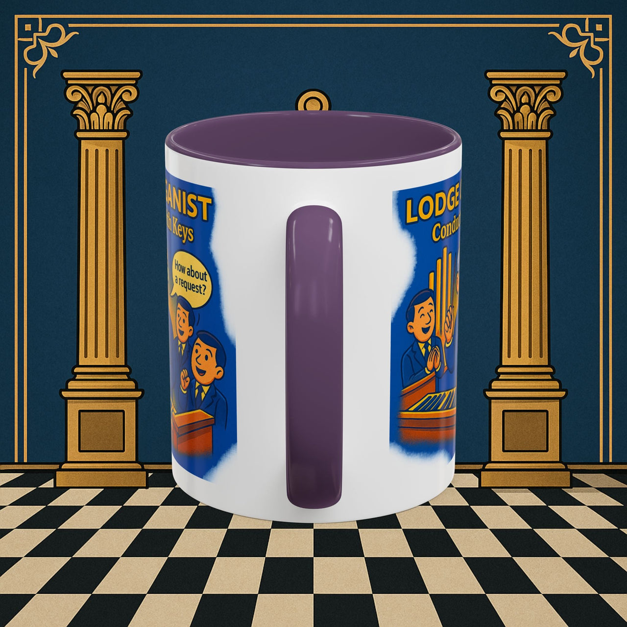 Masonic Mugs - Masonic Melodies - Organist Printify