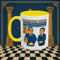 Masonic Mugs - Welcome to the Club - Membership Secretary Printify