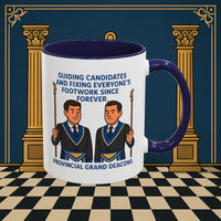 Masonic Mugs - Guiding Light of Masonic Tradition - Provincial Grand Deacons Printify