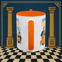 Masonic Mugs - Refreshment of Reason - Steward Printify