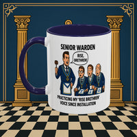 Masonic Mugs - Lodge Leadership - Senior Warden Printify