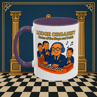 Masonic Mugs - Lodge Maestro - Organist Printify