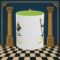 Masonic Mugs - The Lodge's Walking Satnav - Senior Deacon Printify