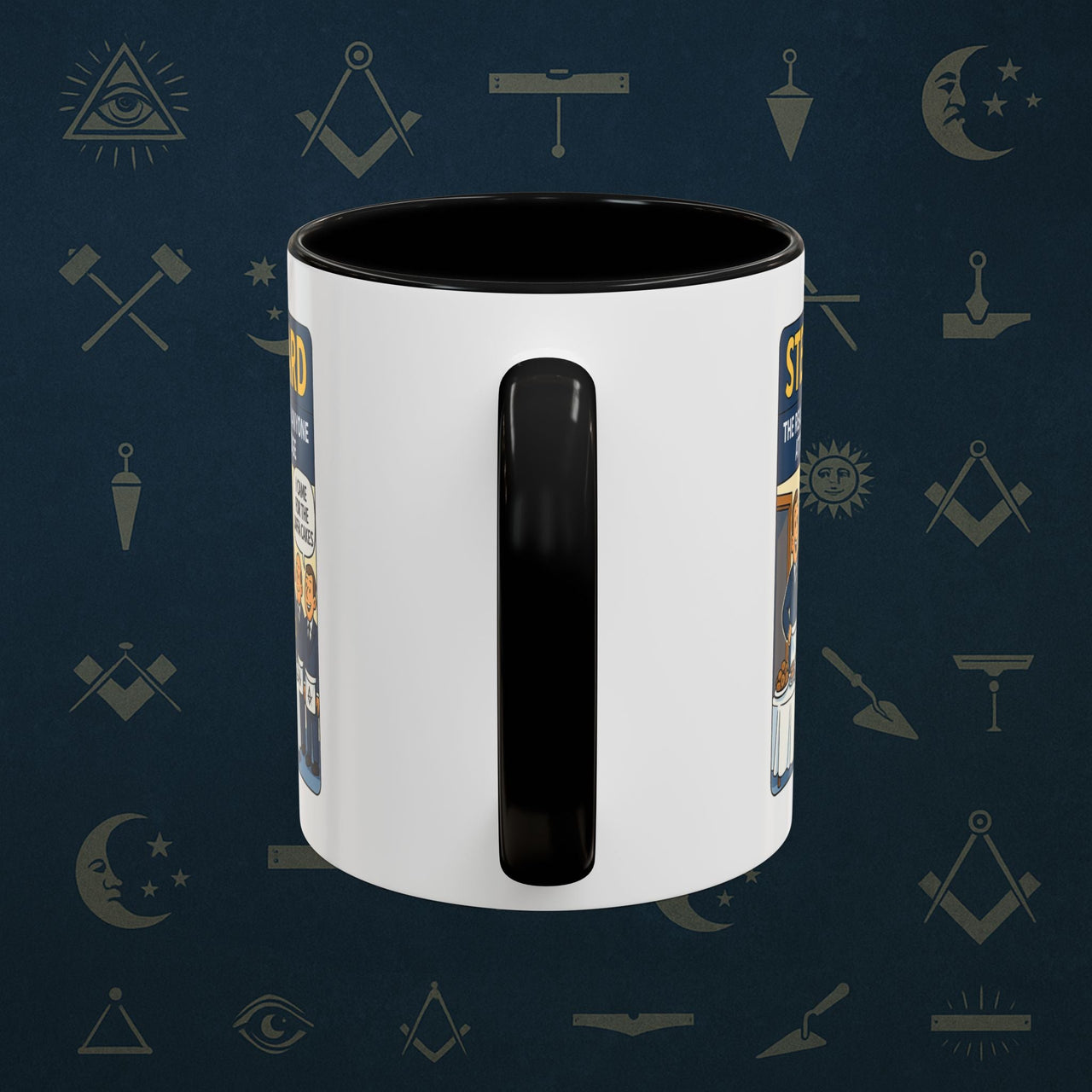 Masonic Mugs - Cake and Conspiracy - Steward Printify