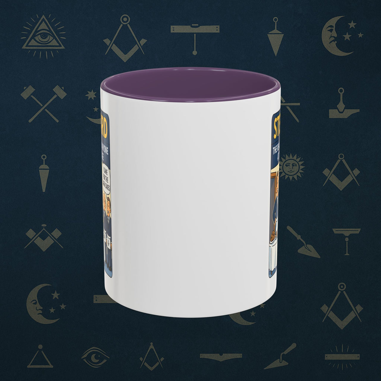 Masonic Mugs - Cake and Conspiracy - Steward Printify