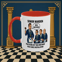 Masonic Mugs - Lodge Leadership - Senior Warden Printify