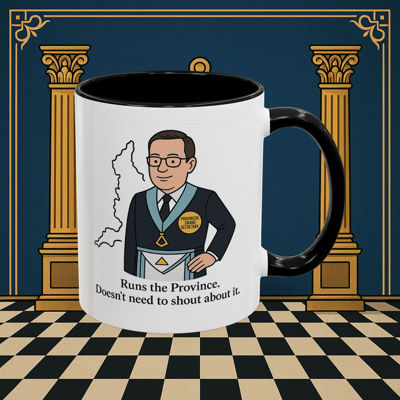 Masonic Mugs - Provincial Pride - Provincial Grand Secretary Printify