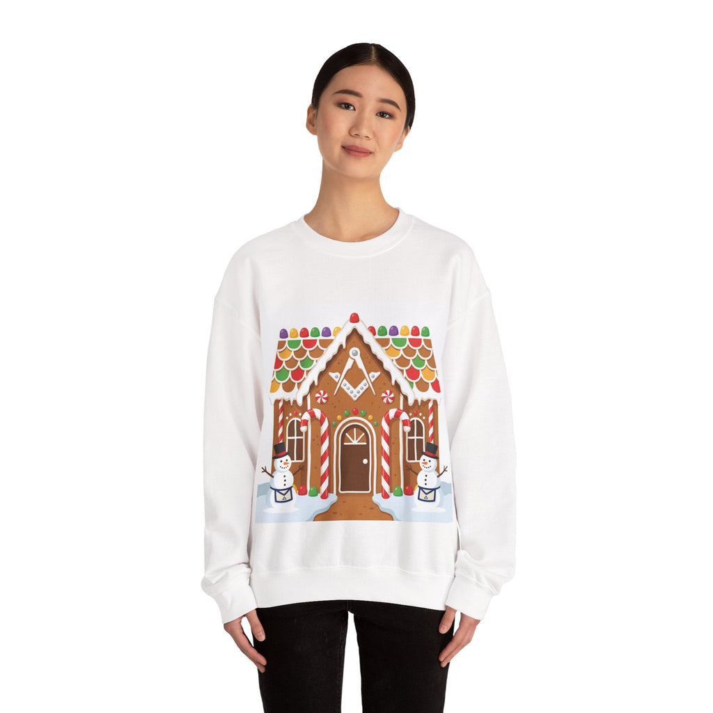 Masonic Gingebread Lodge Masonry Masonry Sweatshirt Printify