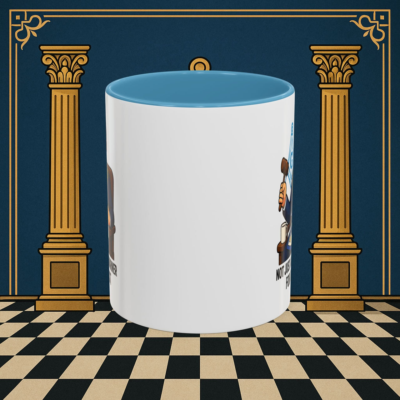 Masonic Mugs - Masonic Majesty - Senior Warden Printify
