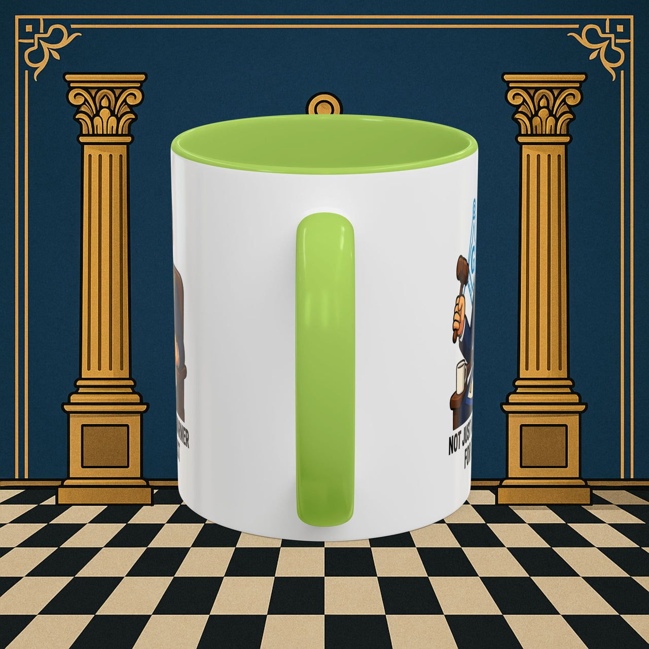 Masonic Mugs - Masonic Majesty - Senior Warden Printify