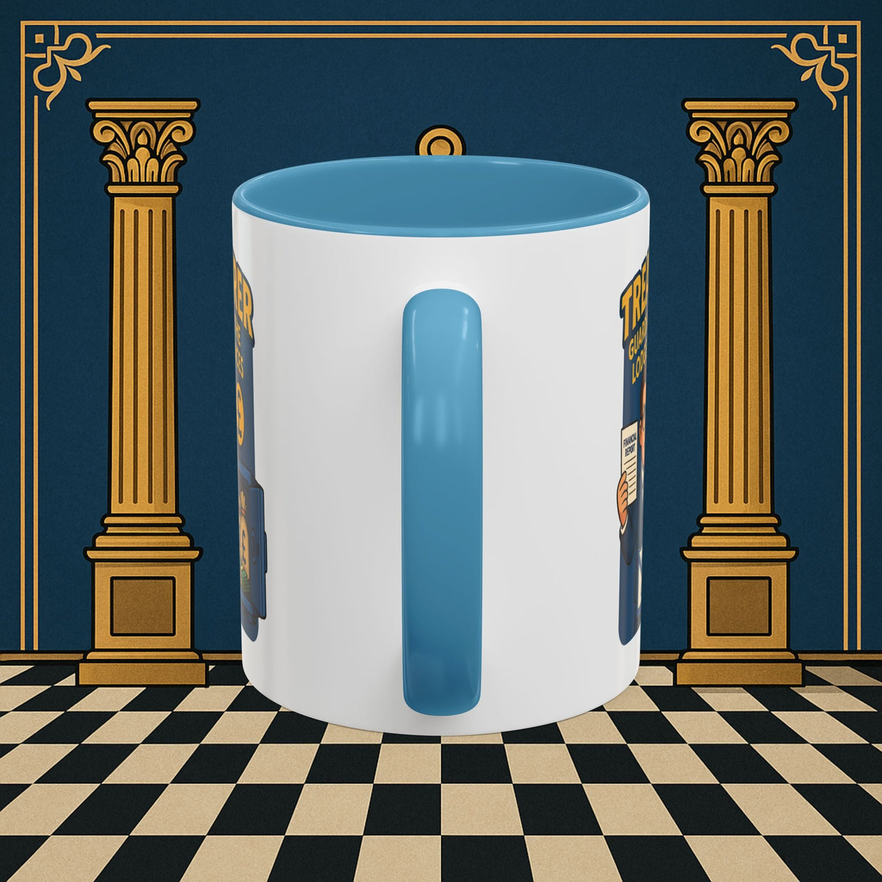 Masonic Mugs - Masonic Money Master - Treasurer Printify
