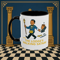 Masonic Mugs - The Lodge's Walking Satnav - Senior Deacon Printify