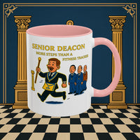 Masonic Mugs - Stepping Out - Senior Deacon Printify