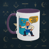 Masonic Mugs - Secret Fridge Defender - Tyler Printify