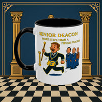 Masonic Mugs - Stepping Out - Senior Deacon Printify