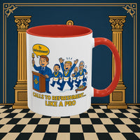 Masonic Mugs - Masonic Refreshment Revelry: Fraternal Lodge Humor, Junior Warden Printify