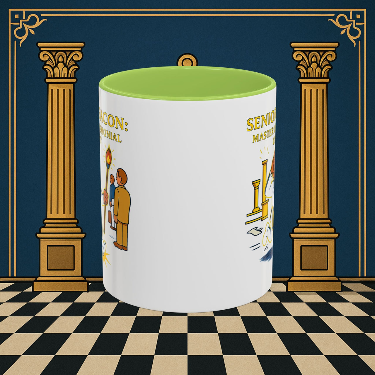 Masonic Mugs - Senior Deacon's CrossFit Challenge - Senior Deacon Printify