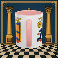 Masonic Mugs - Masonic Anticipation: Lodge Ninja in Waiting, Junior Deacon Printify