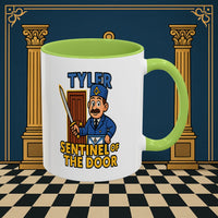 Masonic Mugs - Tyler's Watchful Guard - Tyler Printify