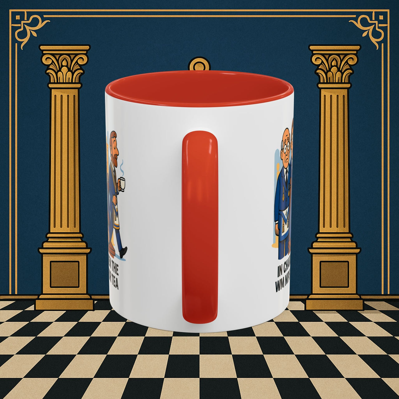 Masonic Mugs - Tea Time Troubles - Senior Warden Printify