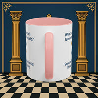 Masonic Mugs Ready to Go – Favourite Type of Music (Accent Coloured 11oz Mug) Printify