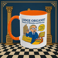 Masonic Mugs - Maestro of Melodies - Organist Printify