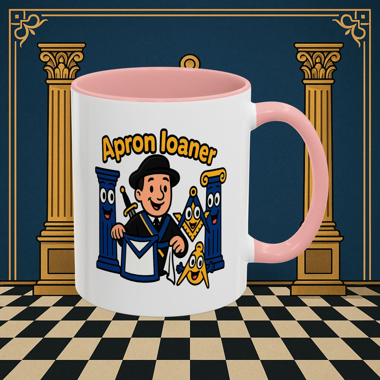Masonic Mugs - Masonic Mirth - Tyler Printify