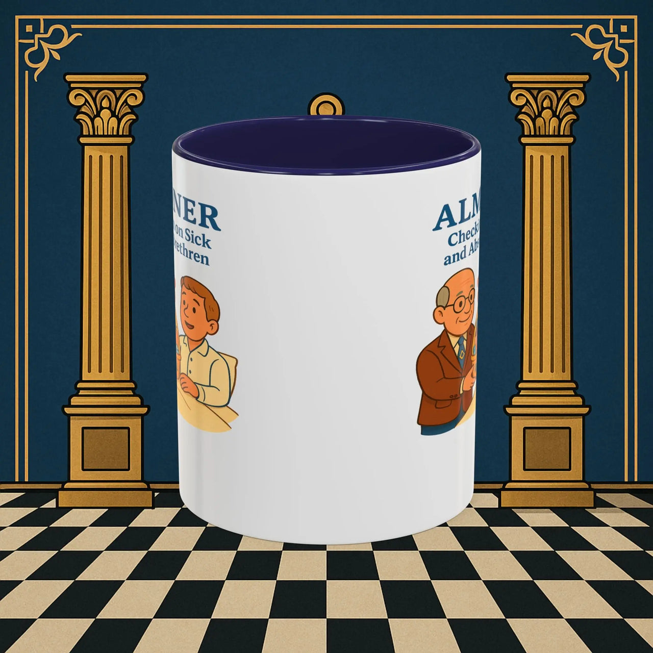 Masonic Mugs - Compassion Basket - Almoner Printify