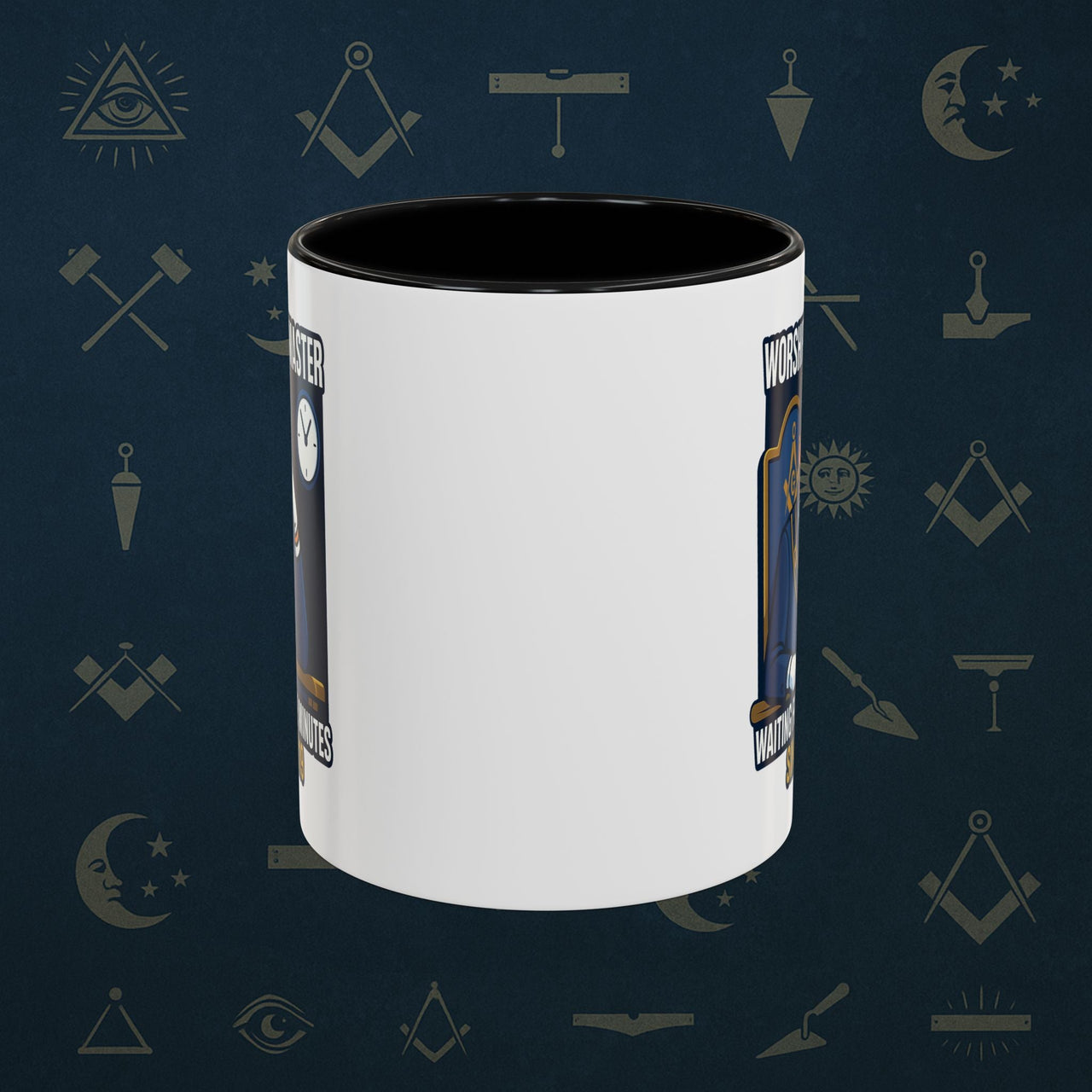 Masonic Mugs - Masonic Monotony - Worshipful Master Printify