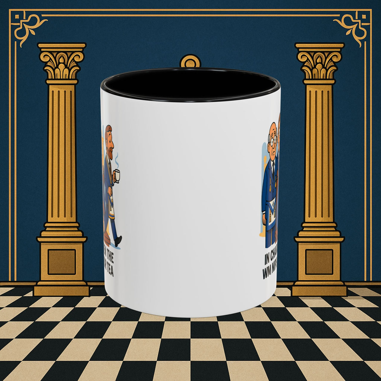 Masonic Mugs - Tea Time Troubles - Senior Warden Printify